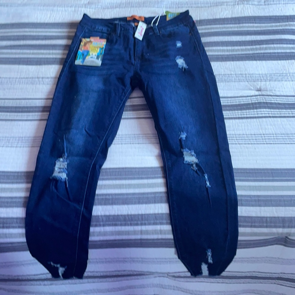 Type-Push up wax jeans